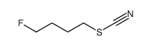 Thiocyanic acid 4-fluorobutyl ester Structure
