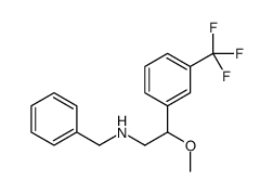N-Benzyl-β-methoxy-3-(trifluoromethyl)phenethylamine结构式
