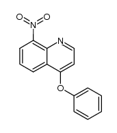 8-nitro-4-phenoxy-quinoline Structure