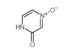 2(1H)-Pyrazinone,4-oxide结构式