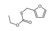 O-ethyl S-(2-furyl methyl) thiocarbonate结构式