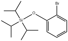 (2-Bromophenoxy)triisopropylsilane结构式