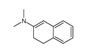 N,N-dimethyl-3,4-dihydronaphthalen-2-amine Structure