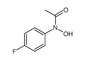 Acetamide, N-(4-fluorophenyl)-N-hydroxy- Structure