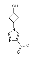 3-(4-nitro-1H-imidazol-1-yl)cyclobutanol结构式