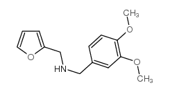 (3,4-dimethoxy-benzyl)-furan-2-ylmethyl-amine结构式