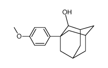 1-(4-methoxyphenyl)adamantan-2-ol Structure