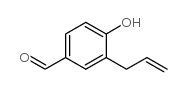 3-Allyl-4-hydroxybenzaldehyde Structure