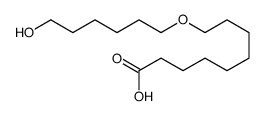 9-(6-hydroxyhexoxy)nonanoic acid Structure