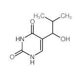 5-(1-hydroxy-2-methyl-propyl)-1H-pyrimidine-2,4-dione picture