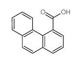 4-Phenanthrenecarboxylicacid Structure