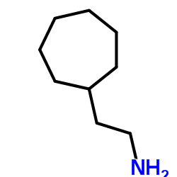 2-环庚基乙胺结构式