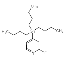2-氟-4-(三正丁基锡)吡啶结构式