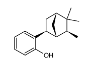 2-(5,5,6-trimethylbicyclo[2.2.1]hept-exo-2-yl)phenol结构式