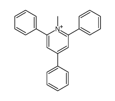 1-methyl-2,4,6-triphenylpyridin-1-ium Structure