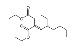 diethyl 2-(2-ethylhexylidene)butanedioate Structure
