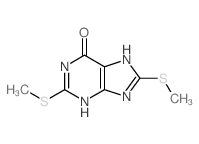 2,8-bis(methylsulfanyl)-3,5-dihydropurin-6-one picture