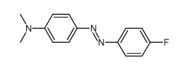 4'-Fluoro-4-dimethylaminoazobenzene Structure