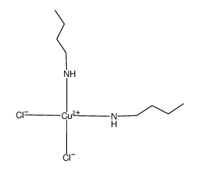 bis(butylamino)copper(IV) chloride Structure