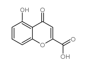 5-羟基-4-氧代-4H-色烯-2-羧酸结构式