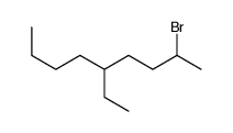 2-bromo-5-ethylnonane结构式