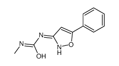 1-methyl-3-(5-phenyl-1,2-oxazol-3-yl)urea Structure