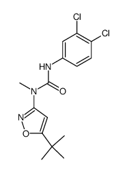 1-(5-tert-butyl-isoxazol-3-yl)-3-(3,4-dichloro-phenyl)-1-methyl-urea Structure