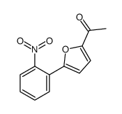 1-[5-(2-NITRO-PHENYL)-FURAN-2-YL]-ETHANONE structure