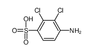 2,3-Dichlorosulfanilic acid Structure