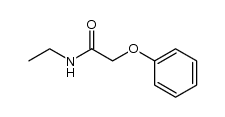 N-Aethyl-phenoxy-acetamid Structure