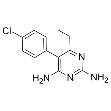 乙胺嘧啶结构式