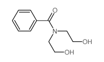 Benzamide,N,N-bis(2-hydroxyethyl)- structure