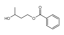 Benzoesaeure-(3-hydroxybutyl)ester Structure