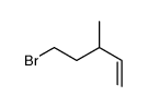 5-bromo-3-methylpent-1-ene Structure