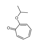 2-propan-2-yloxycyclohepta-2,4,6-trien-1-one结构式