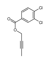 but-2-ynyl 3,4-dichlorobenzoate结构式