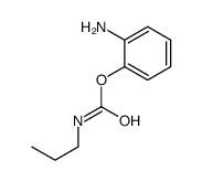 (2-aminophenyl) N-propylcarbamate结构式