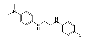 1-N-[2-(4-chloroanilino)ethyl]-4-N,4-N-dimethylbenzene-1,4-diamine Structure