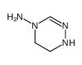 1,2,4-Triazin-4(1H)-amine,5,6-dihydro-(9CI)结构式
