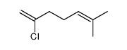 2-chloro-6-methylhepta-1,5-diene结构式