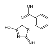 N-(2-amino-4-oxo-1,3-thiazol-5-yl)benzamide结构式