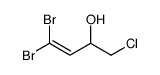 4,4-dibromo-1-chlorobut-3-en-2-ol Structure