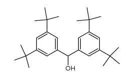 bis(3,5-di(tert-butyl)phenyl)methanol结构式