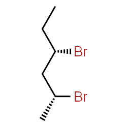 [2R,4S,(-)]-2,4-Dibromohexane结构式