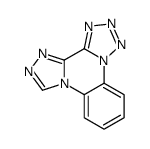 tetrazolo[1,5-a][1,2,4]triazolo[3,4-c]quinoxaline Structure