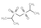 2-(propan-2-ylsulfonylmethylsulfonyl)propane structure