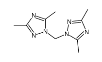 1-[(3,5-dimethyl-1,2,4-triazol-1-yl)methyl]-3,5-dimethyl-1,2,4-triazole Structure