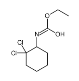 ethyl N-(2,2-dichlorocyclohexyl)carbamate结构式