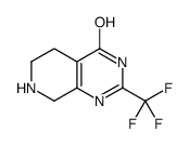 2-(TRIFLUOROMETHYL)-5,6,7,8-TETRAHYDROPYRIDO[3,4-D]PYRIMIDIN-4-OL structure