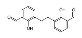 3-[2-(3-formyl-2-hydroxyphenyl)ethyl]-2-hydroxybenzaldehyde Structure